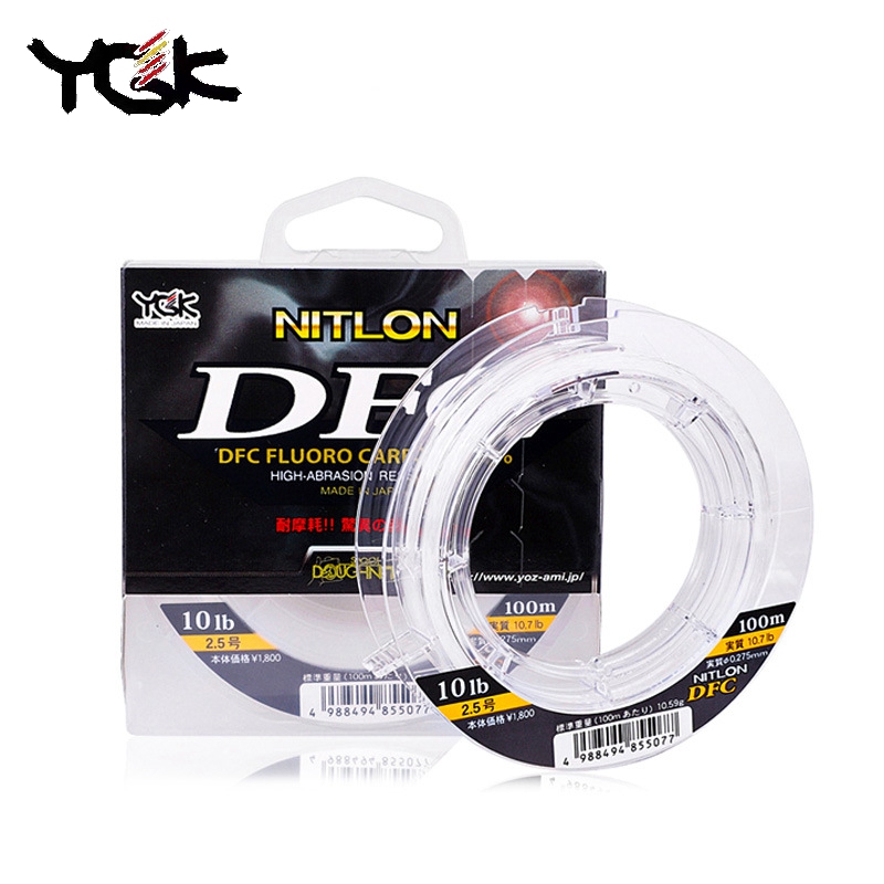 สายคาร์บอน YGK Original DFC สำ - Fluorocarbon Line บทวิจารณ์และราคา