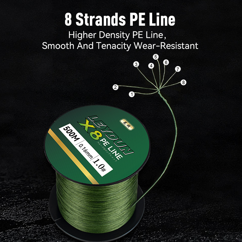 สายตกปลา LEYDUN 500ม. รุ่นใหม่ - Ice Fishing Line บทวิจารณ์และราคา