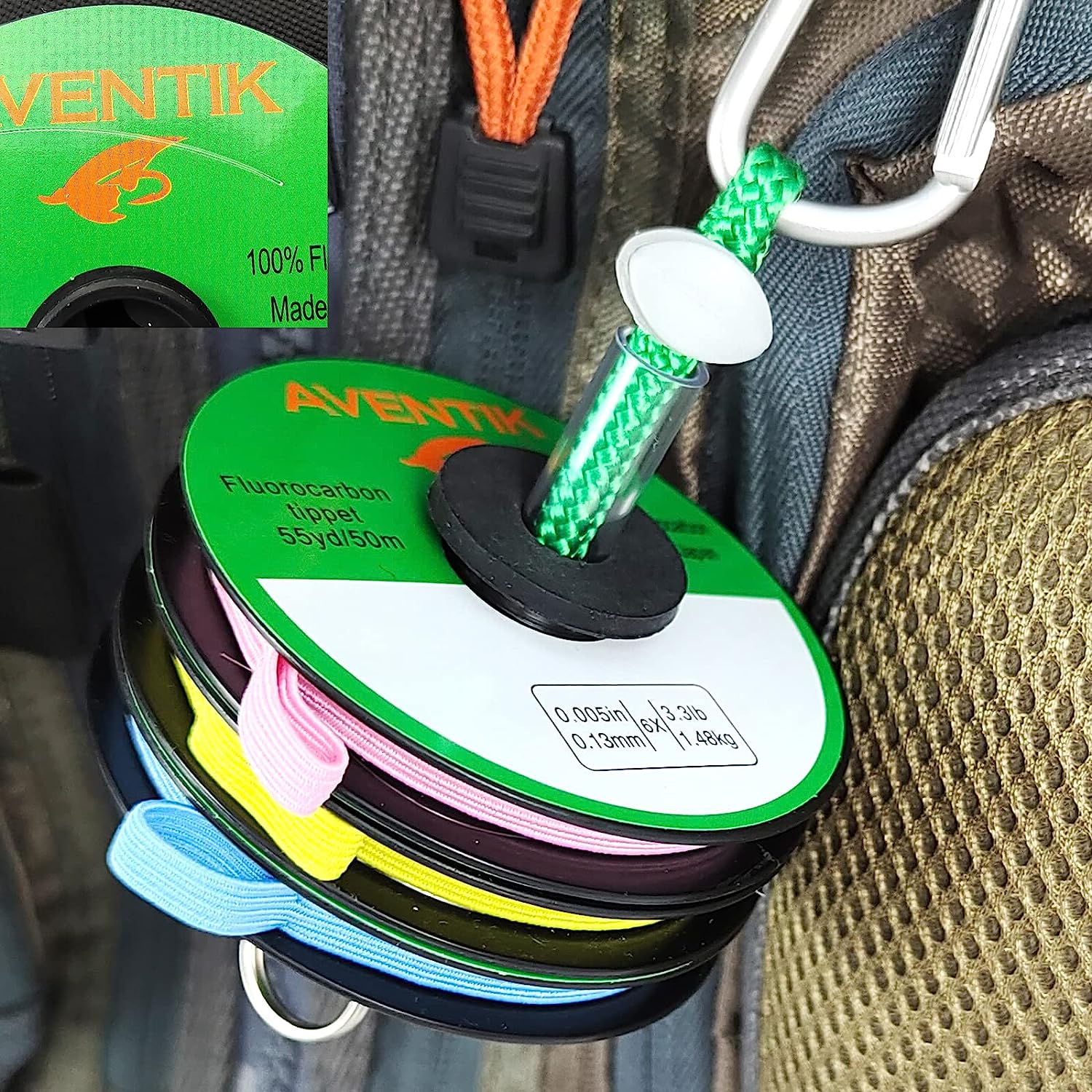 สายเอ็นฟลูออโรคาร์บอน Aventik  - Fluorocarbon Line บทวิจารณ์และราคา