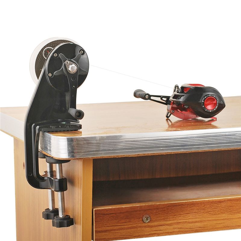 ABJX เครื่องม้วนสายตกปลาแบบพกพ - Fishing Line Spooler บทวิจารณ์และราคา