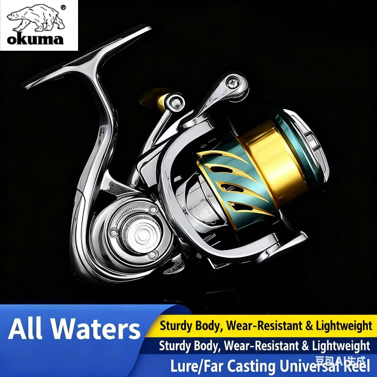 รอกตกปลาโอคุมะ รอกสปินนิ่ง รอก - Abu Garcia Reel Max บทวิจารณ์และราคา
