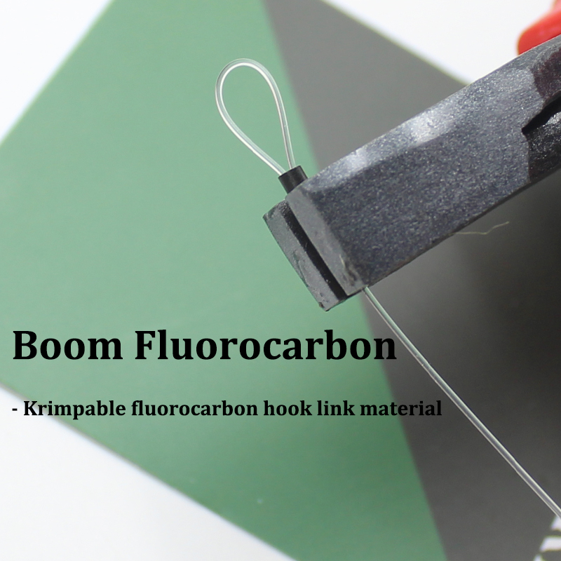 ปลาคาร์พประมงตะขอตะขอตะกั่ว BO - Fluorocarbon Line บทวิจารณ์และราคา