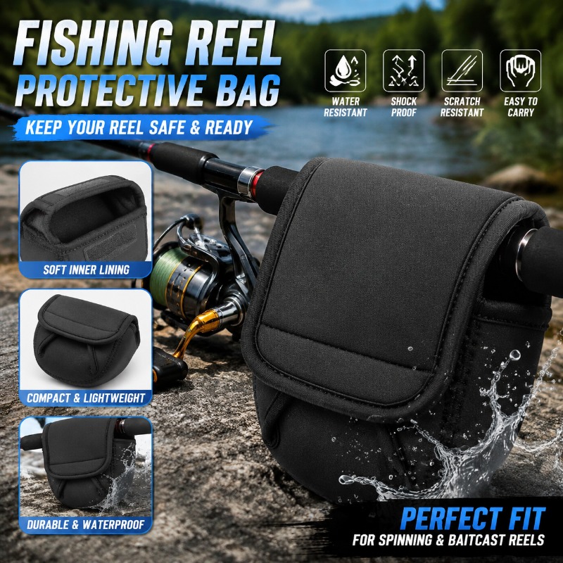 กระเป๋าป้องกันรอกตกปลา กระเป๋า - Fishing Line Spooler บทวิจารณ์และราคา