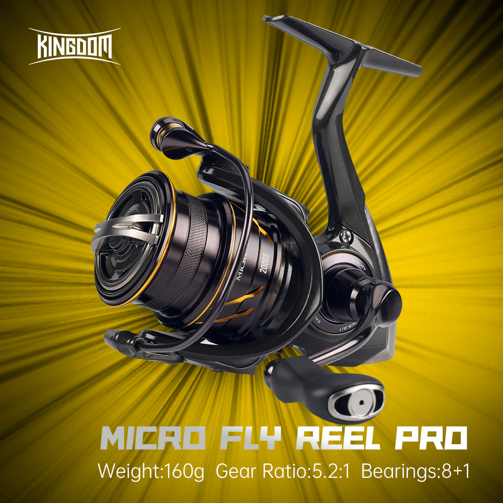 รอกตกปลา Kingdom Micro Fly Pro - Abu Garcia Reel Revo บทวิจารณ์และราคา