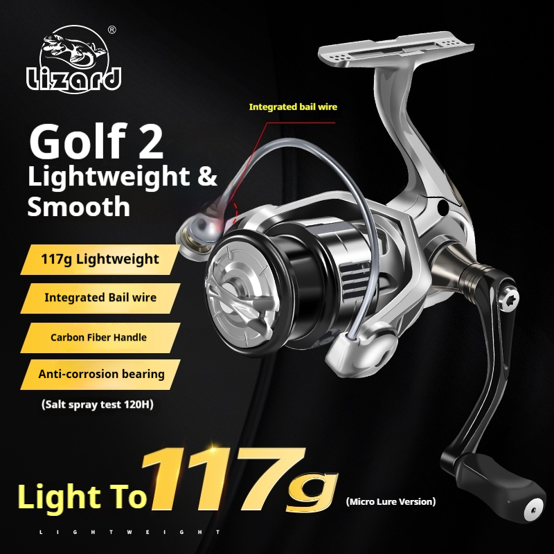 รอกตกปลา Lizard Golf 2 แบบโลหะ - Abu Garcia Reel Max บทวิจารณ์และราคา