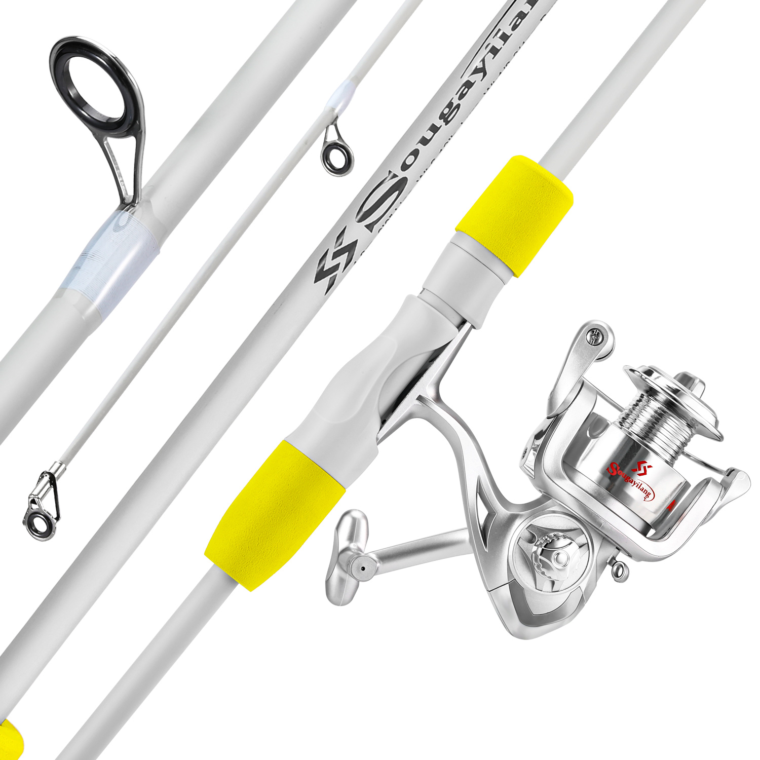 ชุดคันเบ็ดตกปลาแบบสปินนิ่ง 2 ท - Fishing Line Spooler บทวิจารณ์และราคา